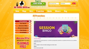 big bucks bingo promotions