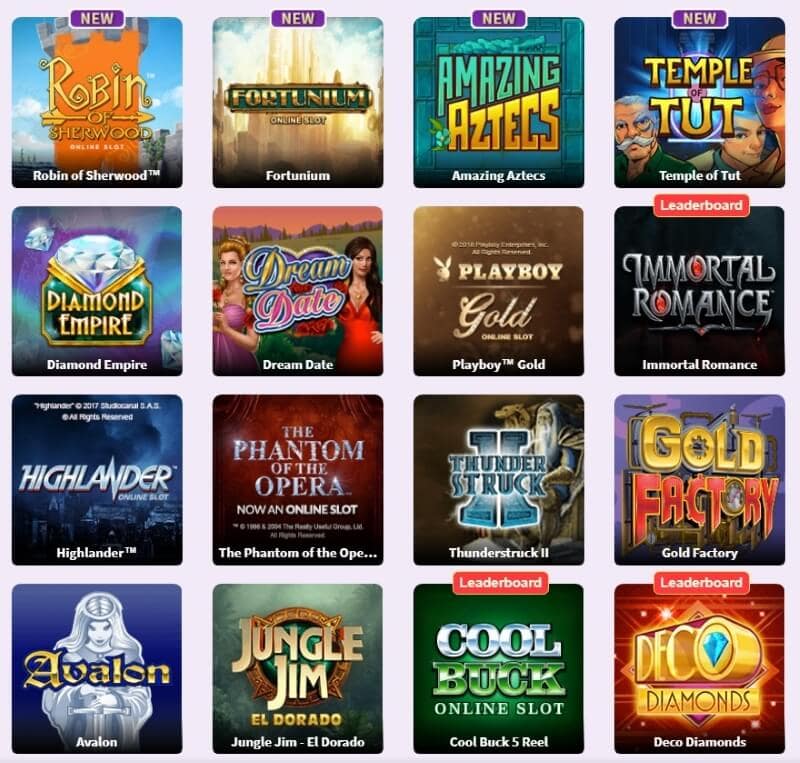 Butlers Bingo Games Optimised for Mobile