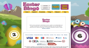 easter bingo registration