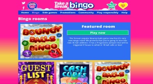 take a break bingo rooms