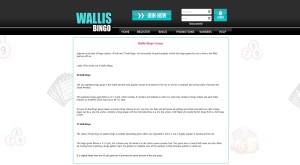 Wallis Bingo - find all games