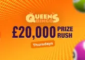 Queen’s Bingo Launches £20,000 Prize Rush Thursdays