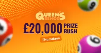£20,000 Prize Rush Thursdays – March Bingo Bonanza
