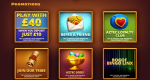 aztec bingo promotions