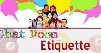 Bingo chat room etiquette