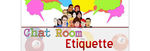 Bingo chat room etiquette