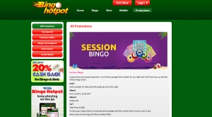 bingo hotpot promotions