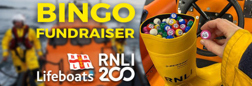 bingo fundraiser for RNLI lifeboat