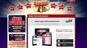 bingo vip club mobile