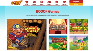 BOGOF Bingo offers amazing range of bingo games to play
