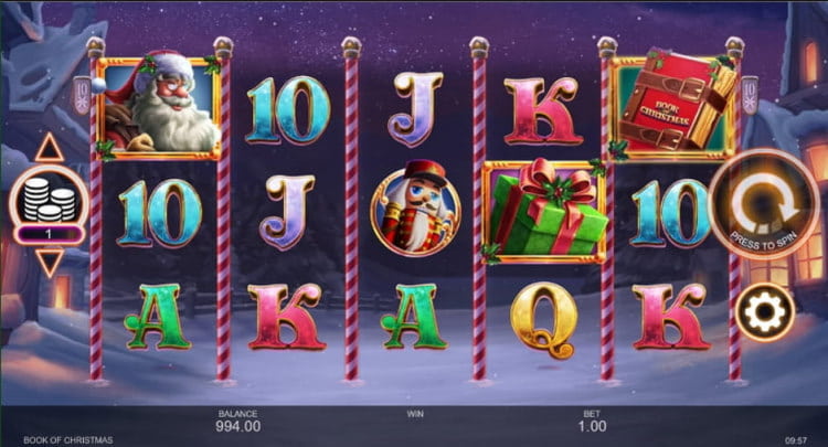 Book of Christmas Slot - Inspired Gaming - Pragmatic Play