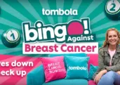 Tombola and Breast Cancer Now Launch Joint Campaign