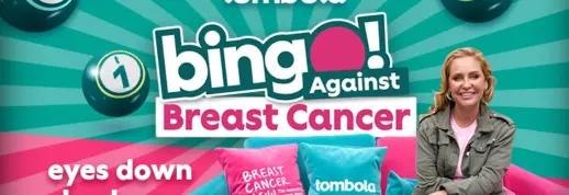 Breast Cancer Now Partners with Tombola for a Great Cause