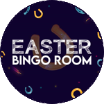 Bunny Playing Easter Bingo
