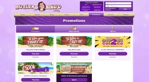 Butlers bingo promotions