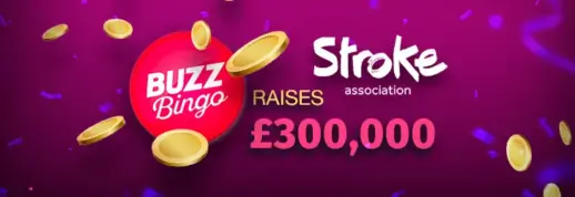 Buzz Bingo Campaign Raises £300K for Stroke Association