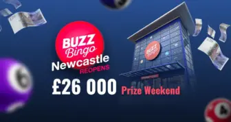 Buzz Bingo Newcastle Reopens with £26K Prize Weekend