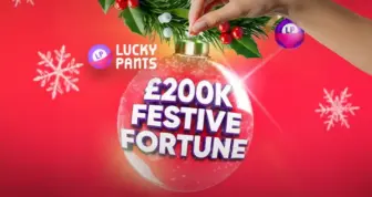 Compete in Lucky Pants Bingo’s £200K Festive Fortune