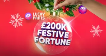 £200K Festive Fortune Tournaments at Lucky Pants Bingo