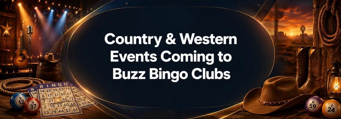 Country & Western Bingo Rides into Buzz Bingo