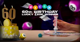 Woman Wins £20K Bingo Jackpot on 60th Birthday