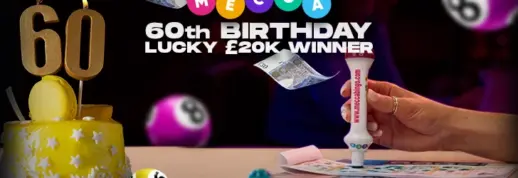 Woman Wins £20K Bingo Jackpot on 60th Birthday