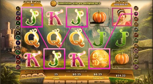 Once Upon a Dime Slot at Dabber Bingo