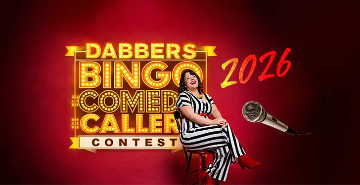 Dabbers Bingo Comedy Caller Contest Returns for 2026