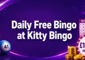 Play Daily Free Games for a Share of £100,000 at Kitty Bingo