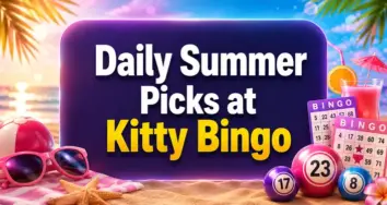 Win with Daily Summer Picks at Kitty Bingo This June