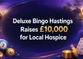Deluxe Bingo Hastings Raises £10,000 for St Michael’s Hospice