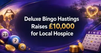 Deluxe Bingo Hastings Raises £10,000 for Local Hospice