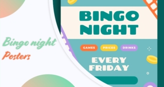 Bingo night posters design tips