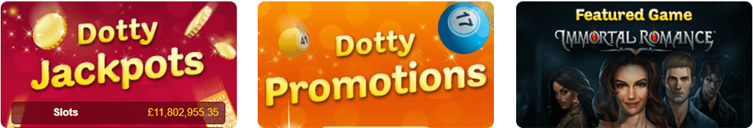 Daily Jackpots and Promotions at Dotty Bingo