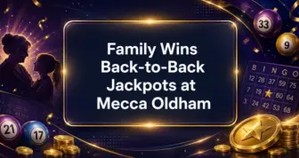 Double Jackpot Family Win at Mecca Bingo Oldham