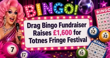 Drag Bingo Fundraiser Raises £1,600 for Totnes Fringe Festival