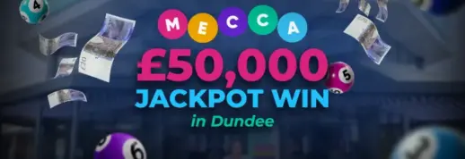 Dundee Bingo Player Thrilled by Huge £50K Jackpot Win