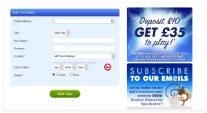 easy registration