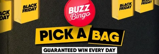 Enjoy Daily Guaranteed Prizes with Buzz Bingo Pick a Bag