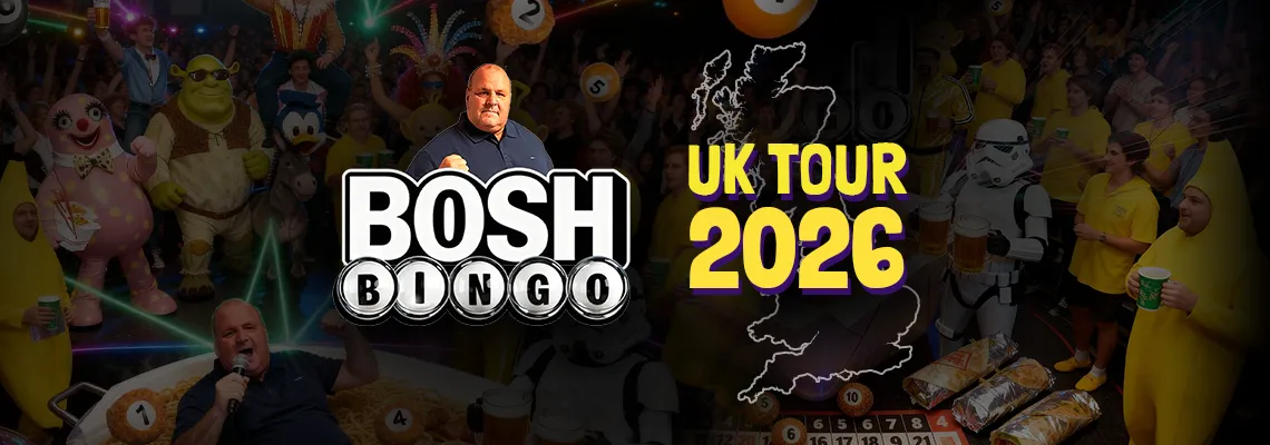 Big John’s “Bosh Bingo” Tour Set for 2026
