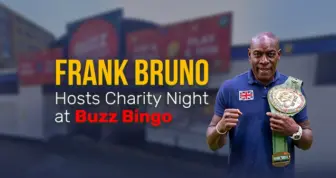 Frank Bruno MBE Hosts Charity Night at Buzz Bingo