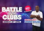 Frank Bruno to Star in Buzz Bingo Battle of the Clubs