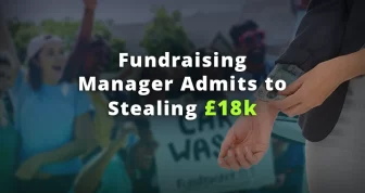fundraising manager steal 18k pounds