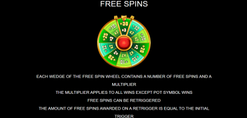 9 Pots of Gold Slot Free Spins