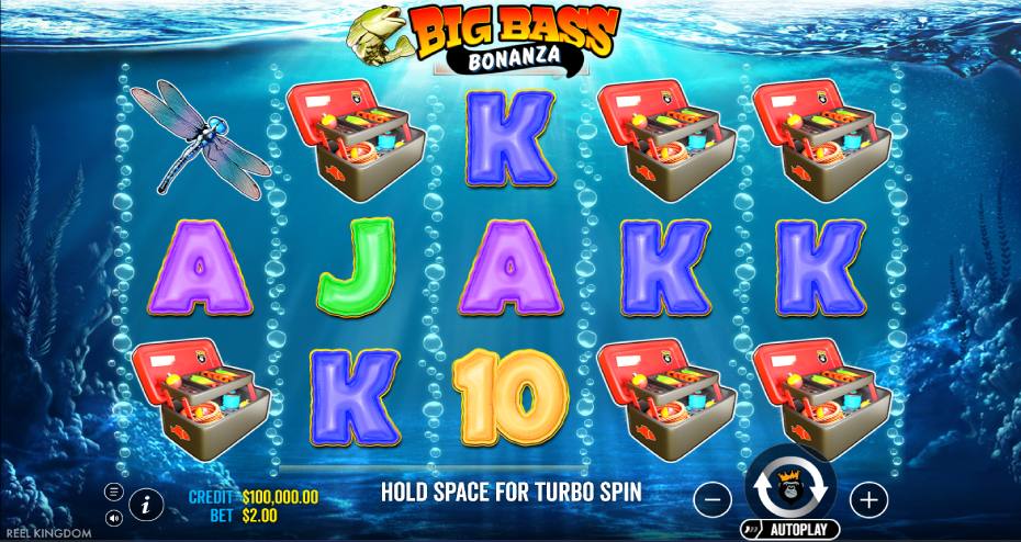 Big Bass Bonanza Slot gameplay