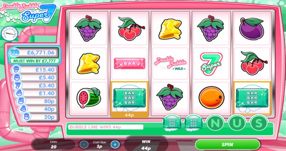 Double Bubble Slot gameplay