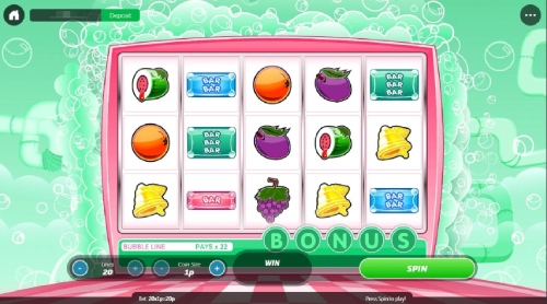 Double Bubble Slot Scatter