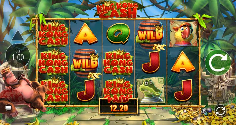 King Kong Cash Slot gameplay