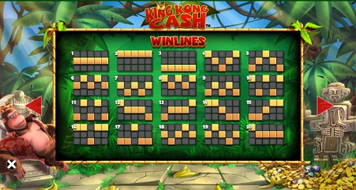 King Kong Cash Slot Winlines