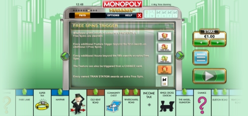 Monopoly Megaways Slot Free Spins Trigger